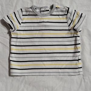 Offspring striped tee, 9 mos